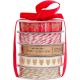 Christmas Ribbon Deck The Halls 5 Spools