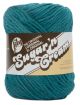 Spinrite Lily Sugar n Cream Yarn Solids Teal 1 Pack of 1 Skein
