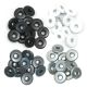 Eyelets For Scrapbooking Grey Wide