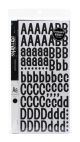 Remarks Sticker Book Patchwork Black