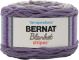Spinrite Bernat Blanket Stripes Yarn Eggplant 1 Pack of 1 Skein
