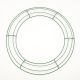 Metal Wreath FormGreen14 Inches