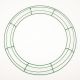 Metal Wreath FormGreen16 Inches