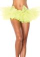 Leg Avenue Organza Tutu Green One Size