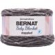 Spinrite Bernat Baby Blanket Dappled Yarn Charcoal 1 Pack of 4 Skein
