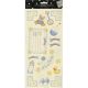 Me And My Big Ideas Stickers Sheet Baby Boy 5.5 X 12 Inches