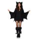 Leg Avenue Womens Cozy Bat Costume Black Small