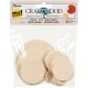 Wood Turning Shapes Circles Assorted Sizes