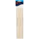 Unfinished Natural Wood Dowel Rods 12 Inches 0.5 Inches X 12 Inches