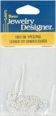 Jewelry Designer Slimpack 1 X 1mm Chain 18 Inches Silver
