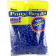 Opaque Pony Beads Blue 6mm X 9mm