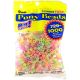 Pony Beads Plastic Opaque Glow In The Dark 9mm Big Value Pack