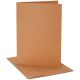 Heavyweight A2 Cards and Envelopes 4.375 X5.75 Inches Kraft 9.6