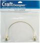 Metal Purse Handle 5.5 inches X 3.75 Inches Half R
