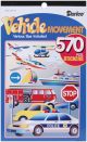 Sticker Book 9.5 X 6 Inches Vehicle Movement