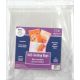 Plastic Self Sealing Bags 12.25 X 12.25 Inches Clear