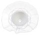 Bouquet Holder White Tulle 11 Inches With A 12 Inch Diameter