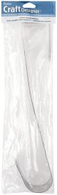 Metal Door Hanger Silver 12 Inches