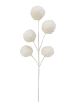 Glitter Snow Ball Pick White 5 X 12 Inches