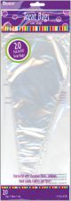 Treat Bags 12 Inches Cone Clear 20Per Pkg