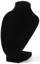 Bust Necklace Stand 6 Inches Black Velvet