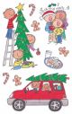 Me And My Big Ideas 4.5 X 6 Inches Mini Stickers Deck The Halls