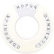 Large 0.75 Inches Sans Serif Font Wheel Label It