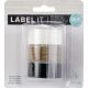 Labelit .75 Inches Emboss Tape Rolls Neutral