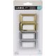 Label It 0.75 Inches Bookplates Silver and Gold