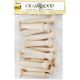 Wood Turning Shapes Shaker Peg 3.5 Inches