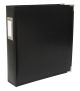 Classic Leather 8.5 X 11 3 Ring Album Black