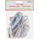 Designer Clip Light White White