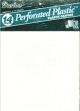 Perforated Mesh Plastic Canvas 8.5 X 11 Inches White 4.18