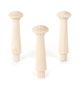 Wood Turning Shapes Shaker Peg 1.75 Inches