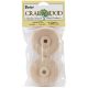 Wood Turning Shapes Toy Wheel 2 Inches
