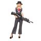 Karnival Costumes 1920s Gangster Girl Mob Boss Women s Costume X small 2 4