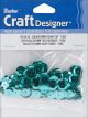 Cupped Sequins Turquoise Peacock 8mm?