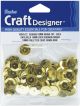 Cupped Sequins Gold 10mm