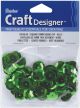 Cupped Sequins Kelly Green 10mm