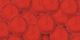 Acrylic Pom Poms Red 0.5 Inch