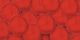 Acrylic Pom Pom Red 1 Inch