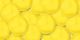 Acrylic Pom Pom Yellow 1 Inch