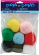 Acrylic Pom Poms Multi 2 Inches