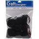 Acrylic Pom Poms Black 2 Inches