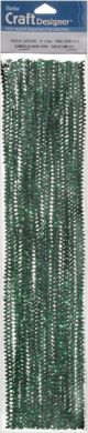 Tinsel Stems 6mm Green