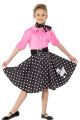 Karnival Costumes Rock N Roller 50s Girl s Costume Large 7 8