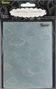 Embossing Folder Clouds Background 4.25 X 5.75 Inches