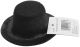 Stiffened Felt Top Hat 3 Inches Black