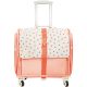 Crafters Bag Fold Up Dot Blush