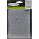 Embossing Folder Congrats Collage 4.25 X 5.75 Inches